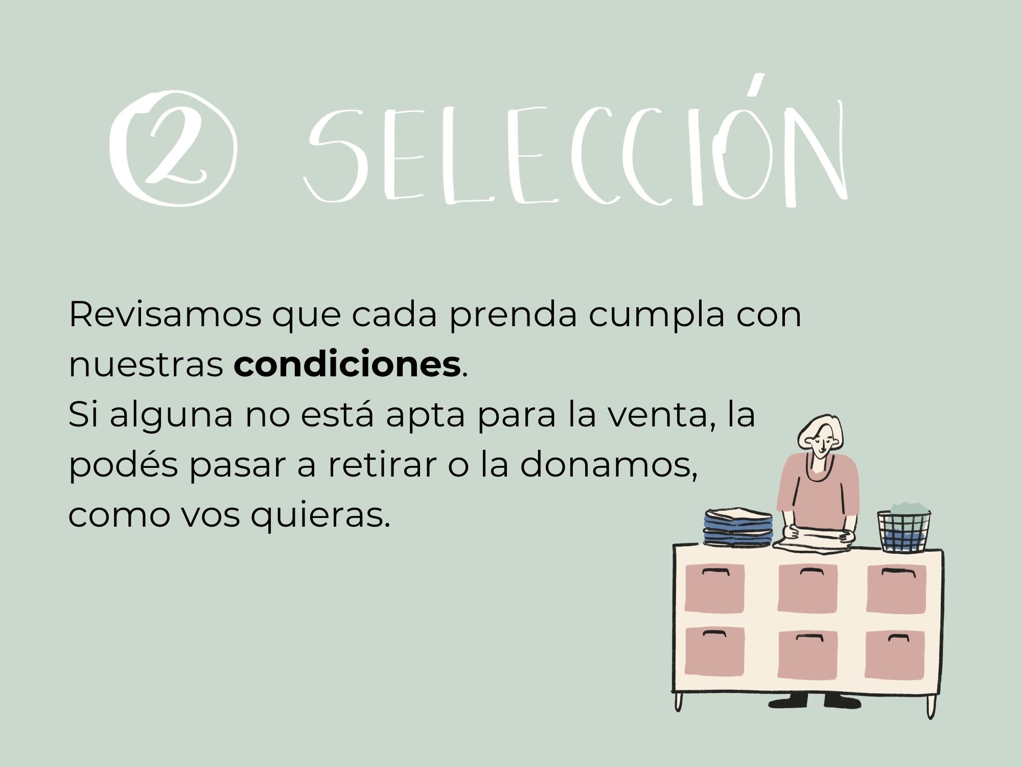 Seleccionamos tu ropa